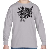 Heavy Cotton™ Youth 5.3 oz. Long-Sleeve T-Shirt Thumbnail