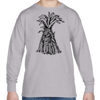 Heavy Cotton™ Youth 5.3 oz. Long-Sleeve T-Shirt Thumbnail
