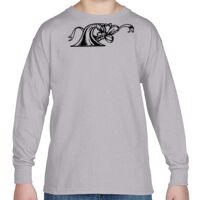 Heavy Cotton™ Youth 5.3 oz. Long-Sleeve T-Shirt Thumbnail