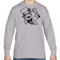 Heavy Cotton™ Youth 5.3 oz. Long-Sleeve T-Shirt Thumbnail