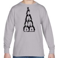 Heavy Cotton™ Youth 5.3 oz. Long-Sleeve T-Shirt Thumbnail