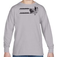 Heavy Cotton™ Youth 5.3 oz. Long-Sleeve T-Shirt Thumbnail