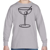 Heavy Cotton™ Youth 5.3 oz. Long-Sleeve T-Shirt Thumbnail