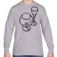 Heavy Cotton™ Youth 5.3 oz. Long-Sleeve T-Shirt Thumbnail
