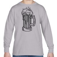 Heavy Cotton™ Youth 5.3 oz. Long-Sleeve T-Shirt Thumbnail