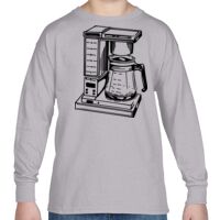 Heavy Cotton™ Youth 5.3 oz. Long-Sleeve T-Shirt Thumbnail