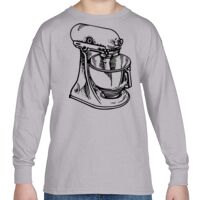 Heavy Cotton™ Youth 5.3 oz. Long-Sleeve T-Shirt Thumbnail