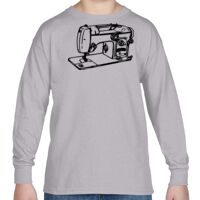 Heavy Cotton™ Youth 5.3 oz. Long-Sleeve T-Shirt Thumbnail