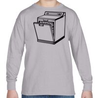 Heavy Cotton™ Youth 5.3 oz. Long-Sleeve T-Shirt Thumbnail