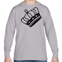 Heavy Cotton™ Youth 5.3 oz. Long-Sleeve T-Shirt Thumbnail