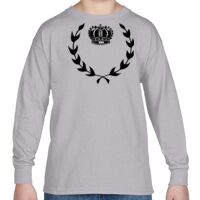 Heavy Cotton™ Youth 5.3 oz. Long-Sleeve T-Shirt Thumbnail