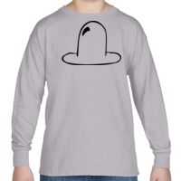 Heavy Cotton™ Youth 5.3 oz. Long-Sleeve T-Shirt Thumbnail