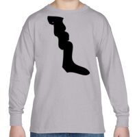 Heavy Cotton™ Youth 5.3 oz. Long-Sleeve T-Shirt Thumbnail