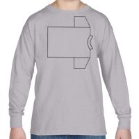 Heavy Cotton™ Youth 5.3 oz. Long-Sleeve T-Shirt Thumbnail