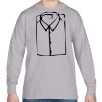 Heavy Cotton™ Youth 5.3 oz. Long-Sleeve T-Shirt Thumbnail