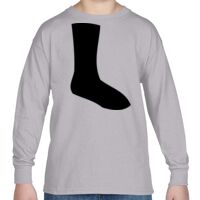 Heavy Cotton™ Youth 5.3 oz. Long-Sleeve T-Shirt Thumbnail