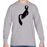 Heavy Cotton™ Youth 5.3 oz. Long-Sleeve T-Shirt Thumbnail