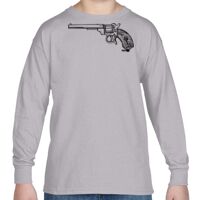 Heavy Cotton™ Youth 5.3 oz. Long-Sleeve T-Shirt Thumbnail