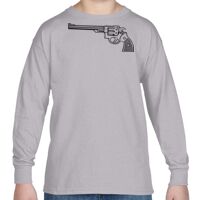 Heavy Cotton™ Youth 5.3 oz. Long-Sleeve T-Shirt Thumbnail