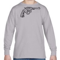 Heavy Cotton™ Youth 5.3 oz. Long-Sleeve T-Shirt Thumbnail