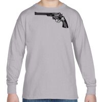 Heavy Cotton™ Youth 5.3 oz. Long-Sleeve T-Shirt Thumbnail