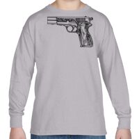 Heavy Cotton™ Youth 5.3 oz. Long-Sleeve T-Shirt Thumbnail