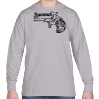 Heavy Cotton™ Youth 5.3 oz. Long-Sleeve T-Shirt Thumbnail