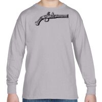 Heavy Cotton™ Youth 5.3 oz. Long-Sleeve T-Shirt Thumbnail