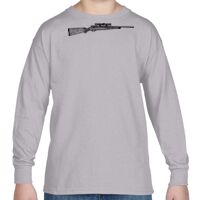 Heavy Cotton™ Youth 5.3 oz. Long-Sleeve T-Shirt Thumbnail