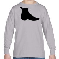 Heavy Cotton™ Youth 5.3 oz. Long-Sleeve T-Shirt Thumbnail