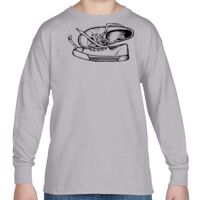 Heavy Cotton™ Youth 5.3 oz. Long-Sleeve T-Shirt Thumbnail