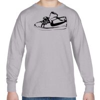 Heavy Cotton™ Youth 5.3 oz. Long-Sleeve T-Shirt Thumbnail