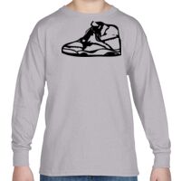 Heavy Cotton™ Youth 5.3 oz. Long-Sleeve T-Shirt Thumbnail
