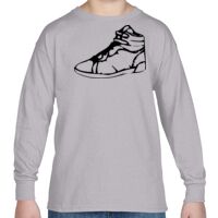 Heavy Cotton™ Youth 5.3 oz. Long-Sleeve T-Shirt Thumbnail