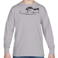 Heavy Cotton™ Youth 5.3 oz. Long-Sleeve T-Shirt Thumbnail