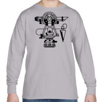 Heavy Cotton™ Youth 5.3 oz. Long-Sleeve T-Shirt Thumbnail