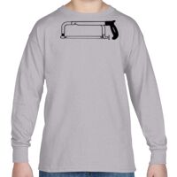 Heavy Cotton™ Youth 5.3 oz. Long-Sleeve T-Shirt Thumbnail