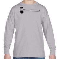 Heavy Cotton™ Youth 5.3 oz. Long-Sleeve T-Shirt Thumbnail