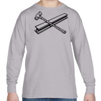 Heavy Cotton™ Youth 5.3 oz. Long-Sleeve T-Shirt Thumbnail