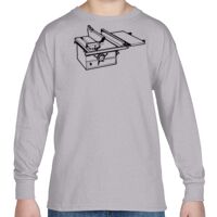 Heavy Cotton™ Youth 5.3 oz. Long-Sleeve T-Shirt Thumbnail