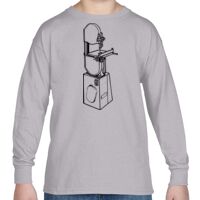 Heavy Cotton™ Youth 5.3 oz. Long-Sleeve T-Shirt Thumbnail