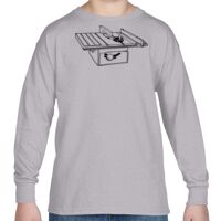 Heavy Cotton™ Youth 5.3 oz. Long-Sleeve T-Shirt Thumbnail