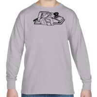 Heavy Cotton™ Youth 5.3 oz. Long-Sleeve T-Shirt Thumbnail