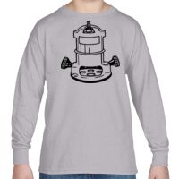 Heavy Cotton™ Youth 5.3 oz. Long-Sleeve T-Shirt Thumbnail