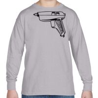 Heavy Cotton™ Youth 5.3 oz. Long-Sleeve T-Shirt Thumbnail