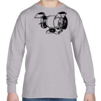 Heavy Cotton™ Youth 5.3 oz. Long-Sleeve T-Shirt Thumbnail