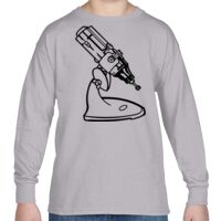 Heavy Cotton™ Youth 5.3 oz. Long-Sleeve T-Shirt Thumbnail