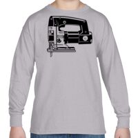 Heavy Cotton™ Youth 5.3 oz. Long-Sleeve T-Shirt Thumbnail