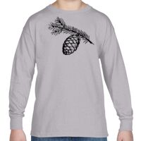 Heavy Cotton™ Youth 5.3 oz. Long-Sleeve T-Shirt Thumbnail