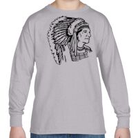 Heavy Cotton™ Youth 5.3 oz. Long-Sleeve T-Shirt Thumbnail
